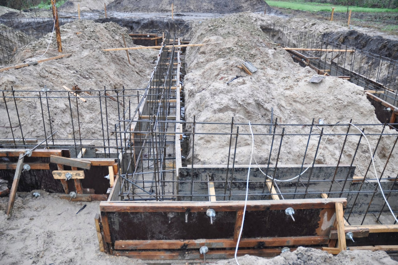 Concrete footings in Lafayette, LA