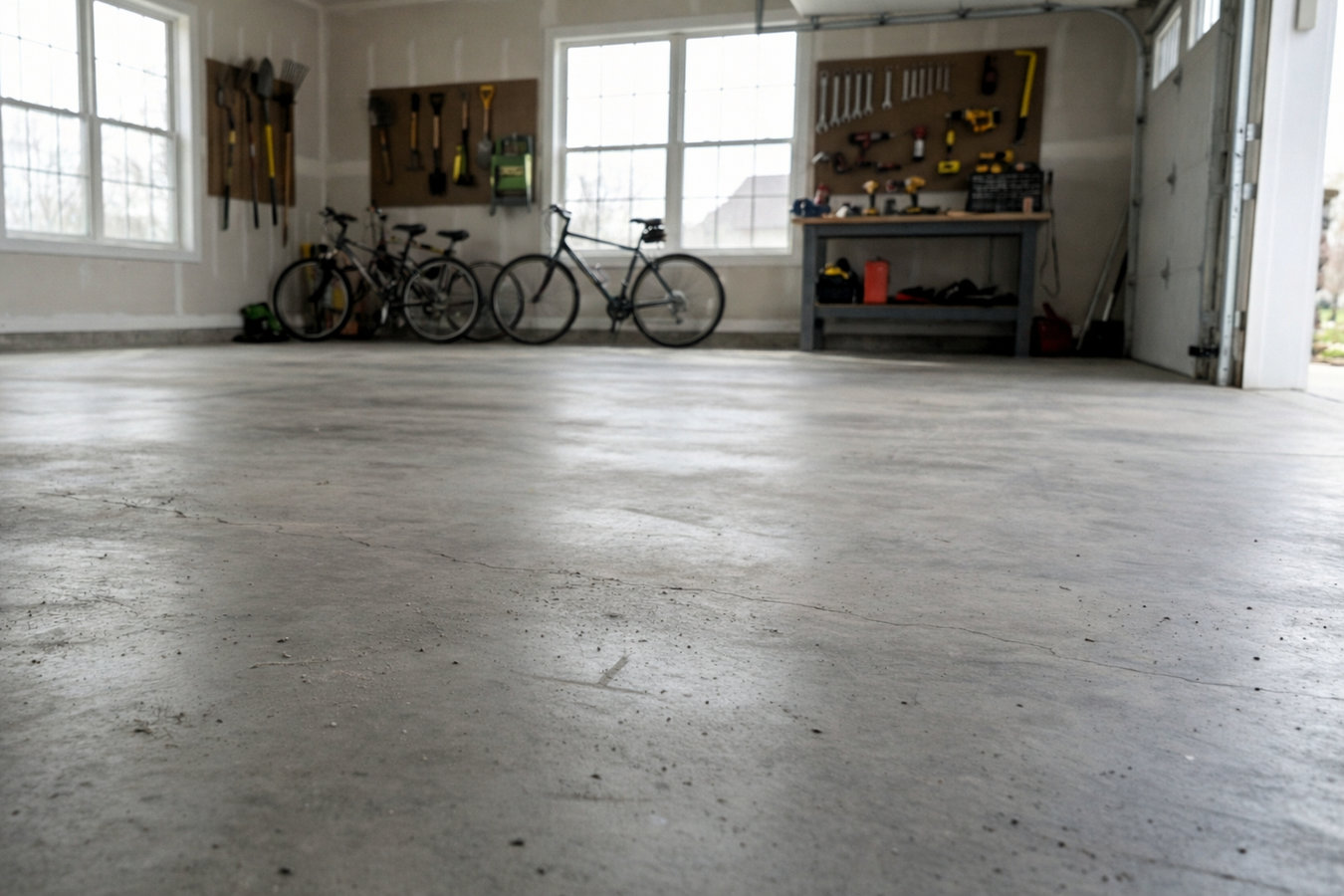 Garage floor concrete in Lafayette, LA